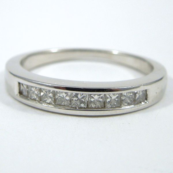 Princess Cut Diamond Wedding Band Joint Venture Jewelry Cary, NC