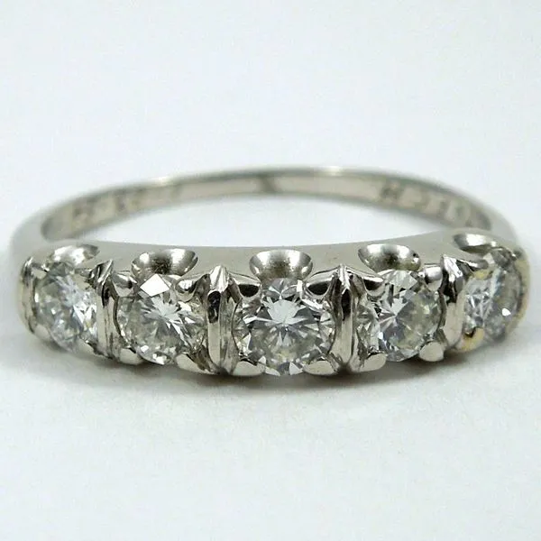 Round Cut Diamond Anniversary Band Joint Venture Jewelry Cary, NC