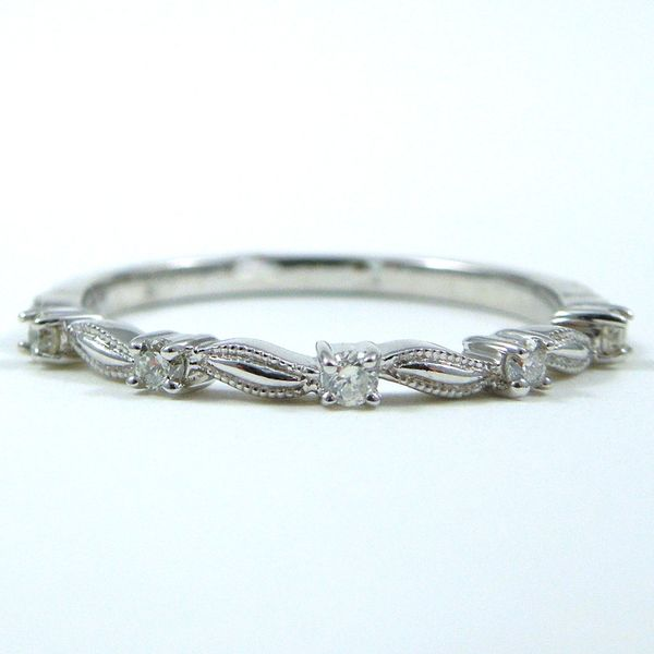 Diamond Stackable Wedding Band Joint Venture Jewelry Cary, NC