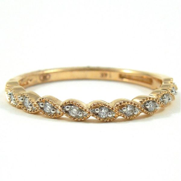 Diamond Stackable Wedding Band Joint Venture Jewelry Cary, NC