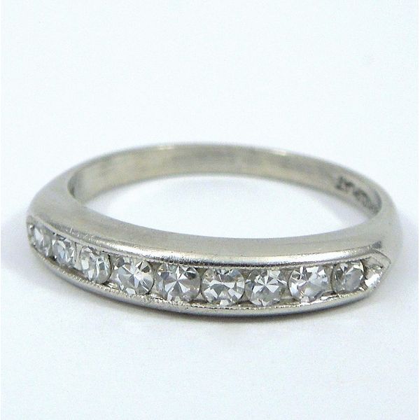 Platinum Diamond Wedding Band Joint Venture Jewelry Cary, NC