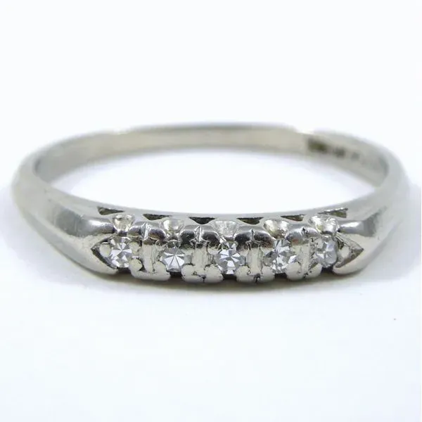 Vintage Diamond Wedding Band Joint Venture Jewelry Cary, NC