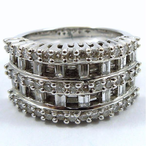 Wide Diamond Fashion Ring Joint Venture Jewelry Cary, NC