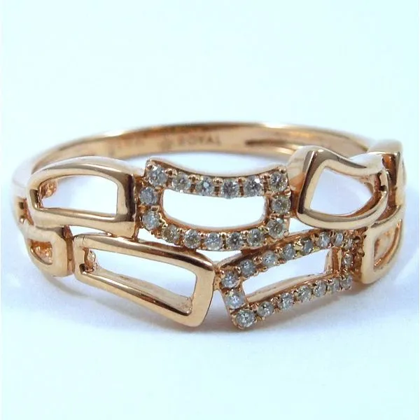 Rose Gold Diamond Ring Joint Venture Jewelry Cary, NC