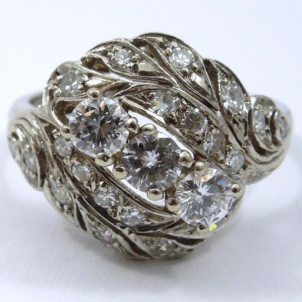 1950's Diamond Fashion Ring Joint Venture Jewelry Cary, NC