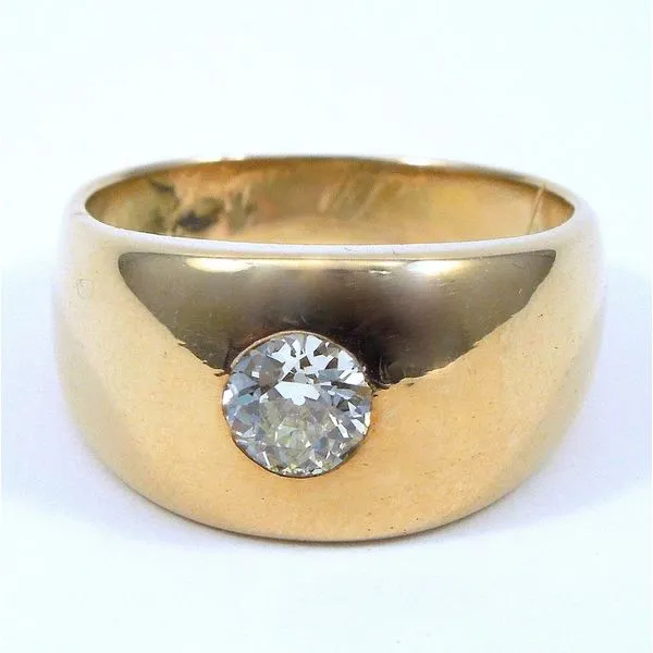 Mine Cut Diamond Engagement Ring Joint Venture Jewelry Cary, NC