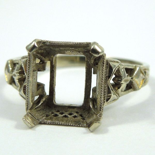 1940s Semi-Mount Ring Joint Venture Jewelry Cary, NC