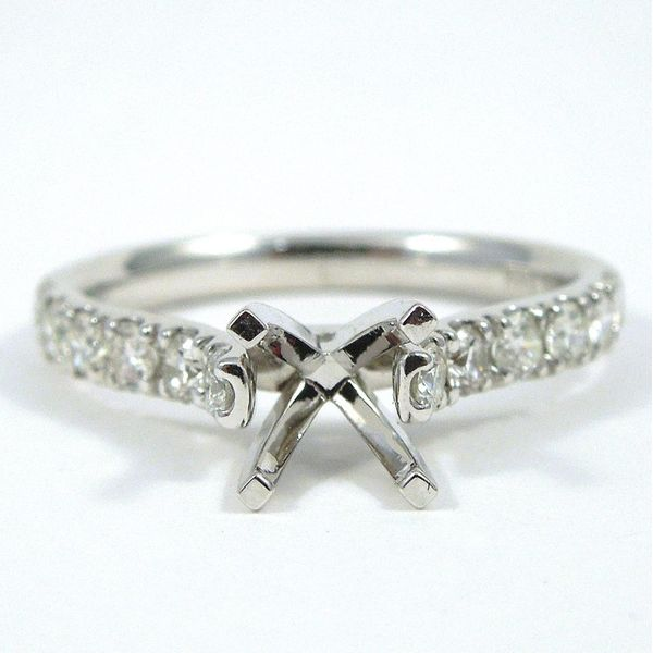 Diamond Semi-Mount Engagement Ring Joint Venture Jewelry Cary, NC