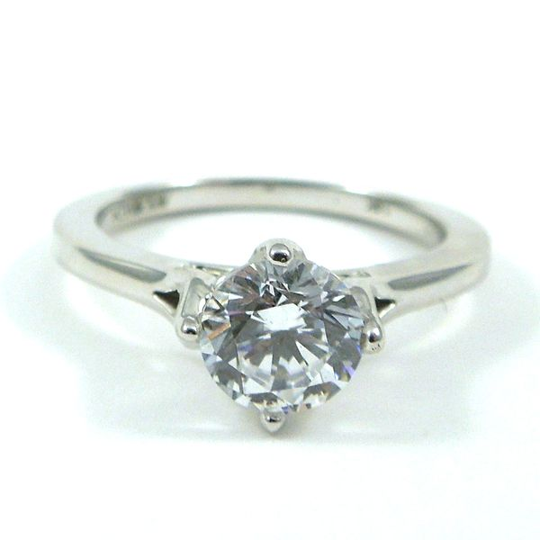 Solitaire Engagement Ring Semi-Mount Joint Venture Jewelry Cary, NC