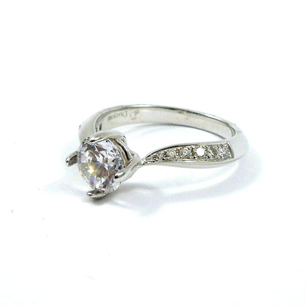 Twisted Diamond Semi-Mount Ring Image 2 Joint Venture Jewelry Cary, NC