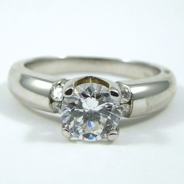 Diamond Semi-Mount Ring Joint Venture Jewelry Cary, NC