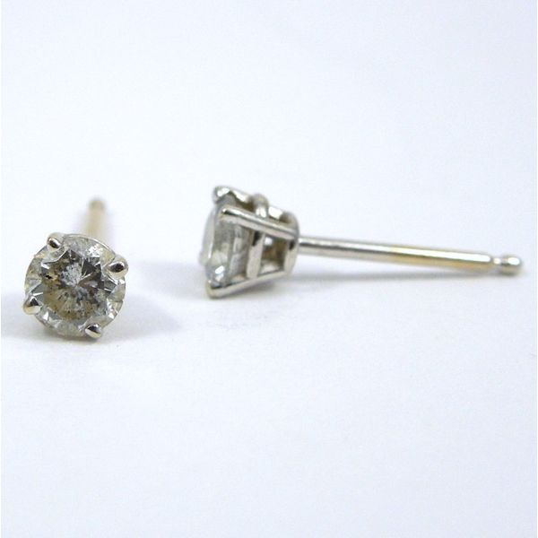 Small Diamond Studs Joint Venture Jewelry Cary, NC