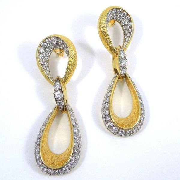 8 Carat Diamond Earrings Joint Venture Jewelry Cary, NC