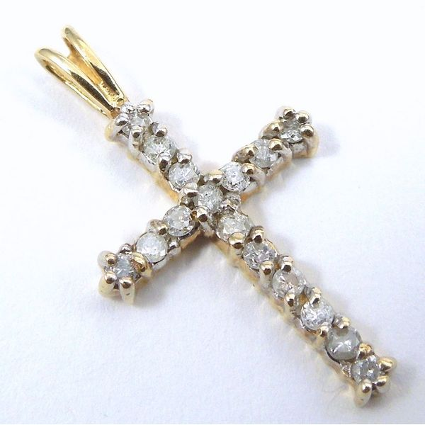 Diamond Cross Pendant Joint Venture Jewelry Cary, NC