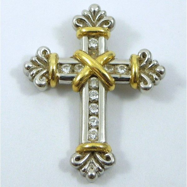 Diamond Cross Pendant Joint Venture Jewelry Cary, NC