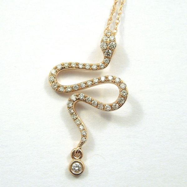 Diamond Snake Pendant Joint Venture Jewelry Cary, NC