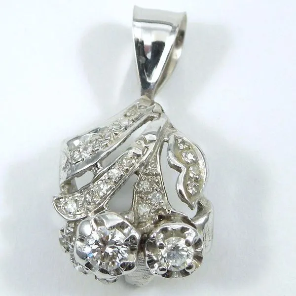 Vintage Diamond Pendant Joint Venture Jewelry Cary, NC