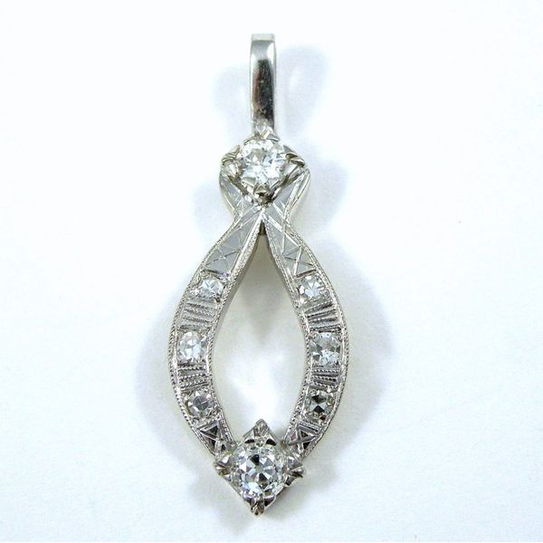 Vintage Diamond Pendant Joint Venture Jewelry Cary, NC