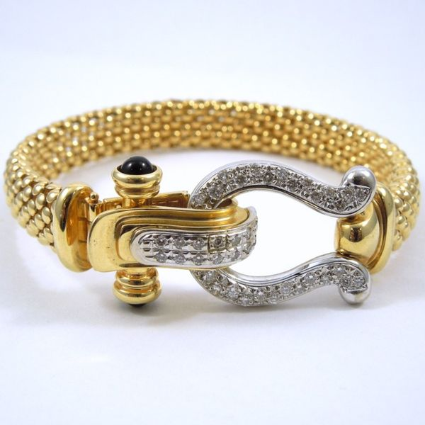 Diamond Buckle Bracelet Joint Venture Jewelry Cary, NC