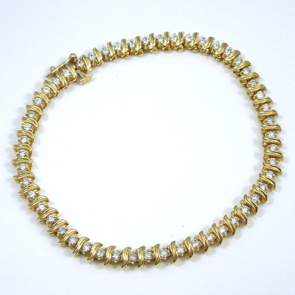 Diamond Line Bracelet Joint Venture Jewelry Cary, NC