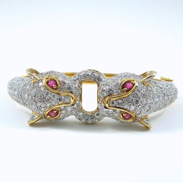 Diamond Panther Bracelet Joint Venture Jewelry Cary, NC