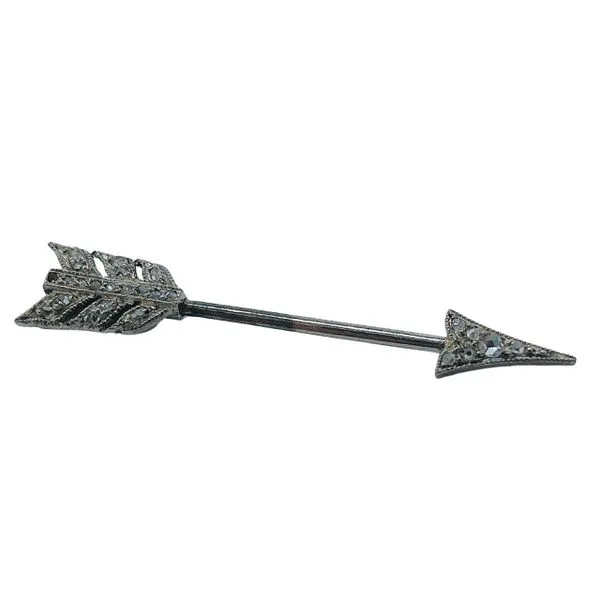 Vintage Diamond Arrow Pin Joint Venture Jewelry Cary, NC