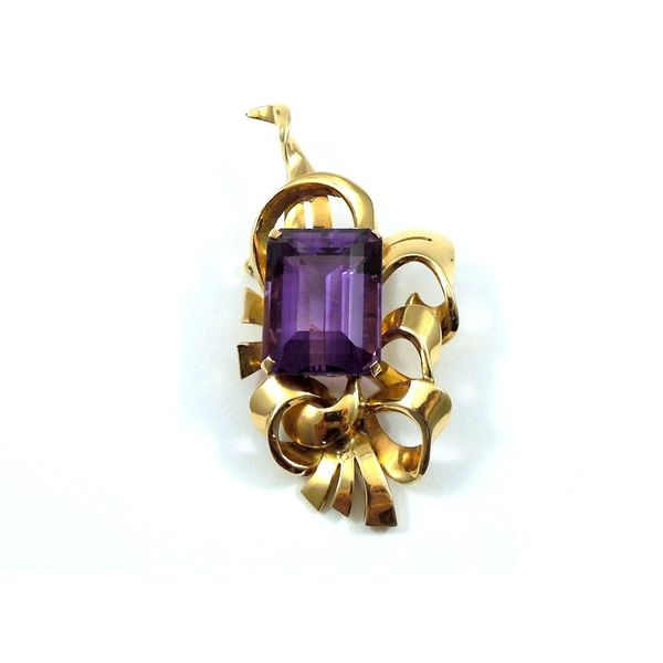 Retro Amethyst Pin Joint Venture Jewelry Cary, NC