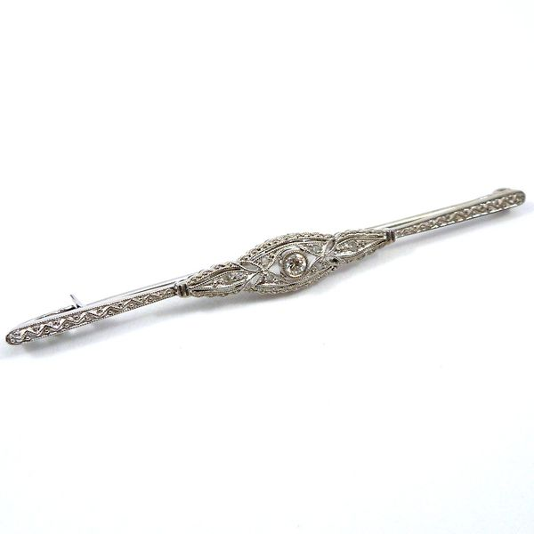 Antique Diamond Bar Pin Joint Venture Jewelry Cary, NC