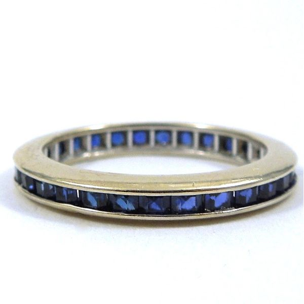 Sapphire Infinity Band Joint Venture Jewelry Cary, NC