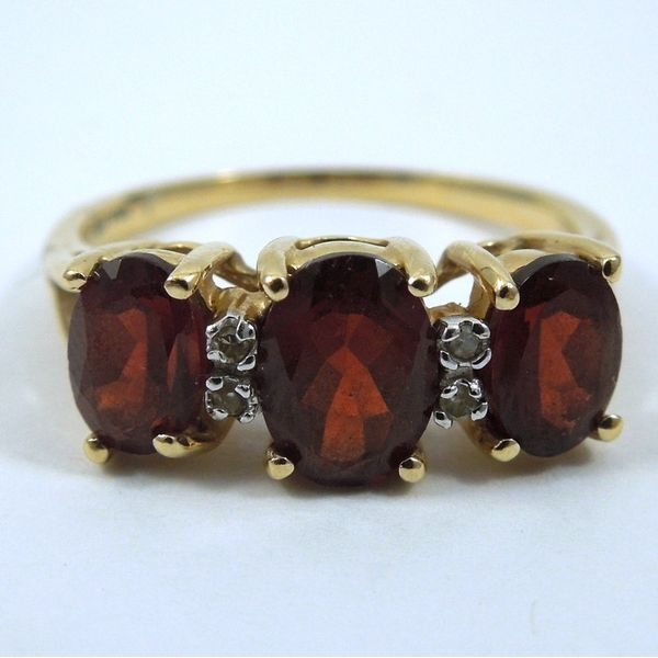 Garnet Ring Joint Venture Jewelry Cary, NC