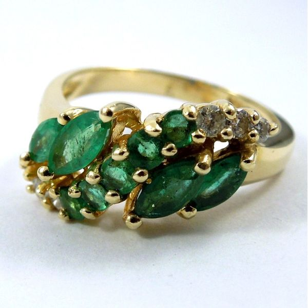 Emerald Fashion Ring Joint Venture Jewelry Cary, NC
