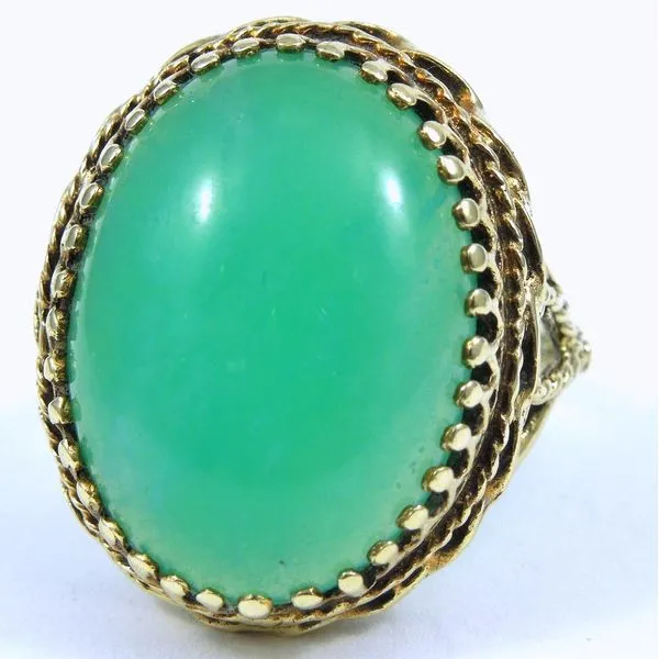 Green Stone Ring Joint Venture Jewelry Cary, NC