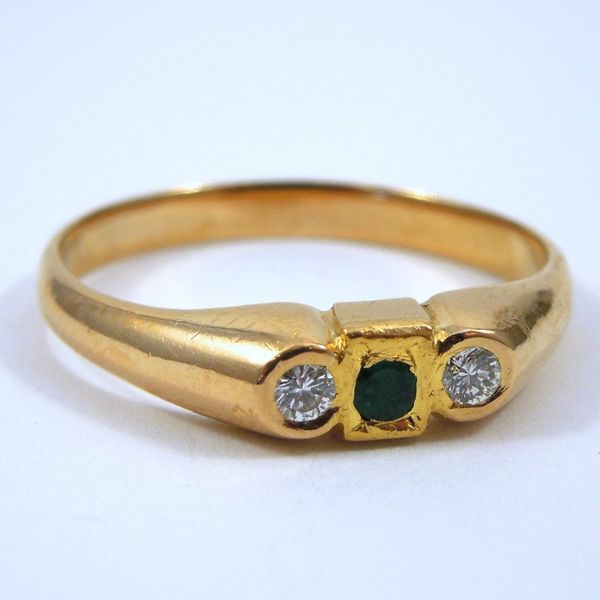 Emerald & Diamond Ring Joint Venture Jewelry Cary, NC