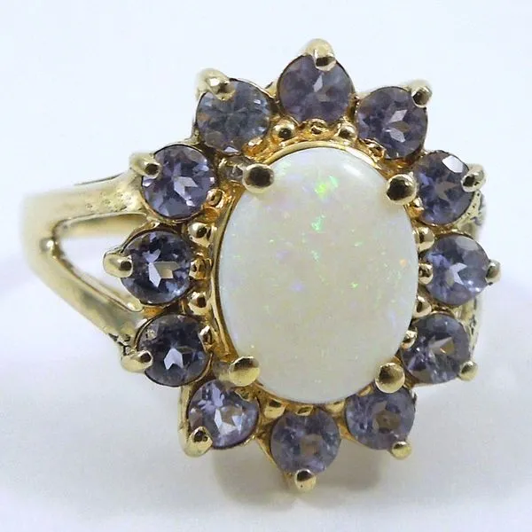 Opal & Iolite Ring Joint Venture Jewelry Cary, NC