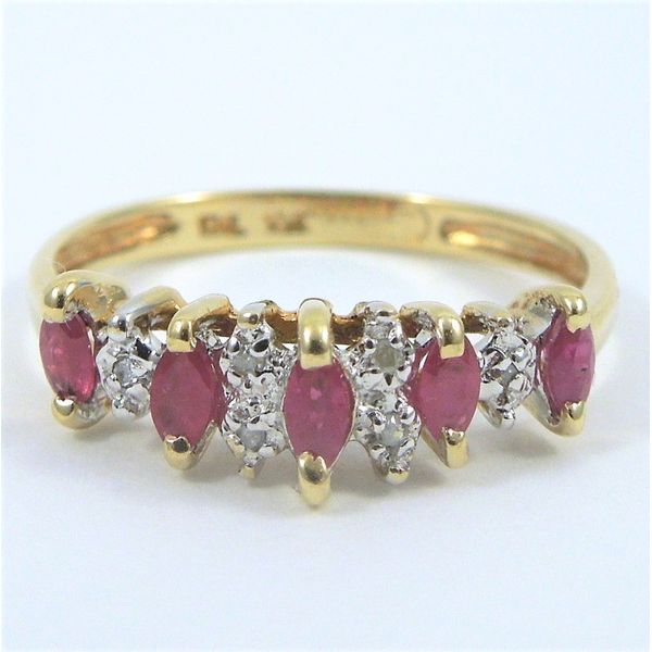 Ruby & Diamond Band Joint Venture Jewelry Cary, NC