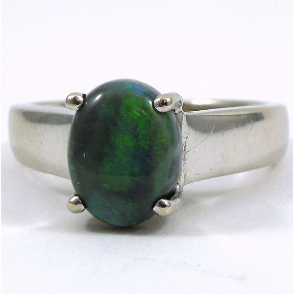 Black Opal Ring Joint Venture Jewelry Cary, NC