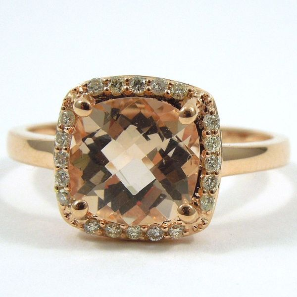 Morganite & Diamond Ring Joint Venture Jewelry Cary, NC