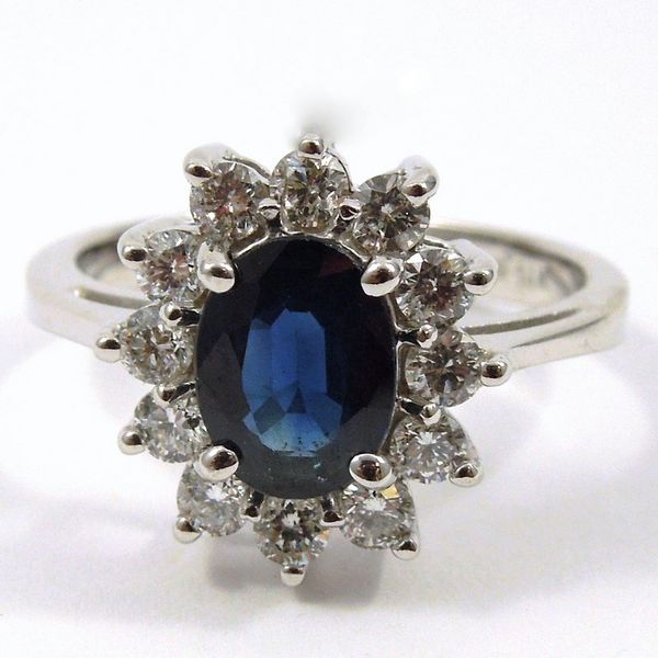 Sapphire & Diamond Ring Joint Venture Jewelry Cary, NC