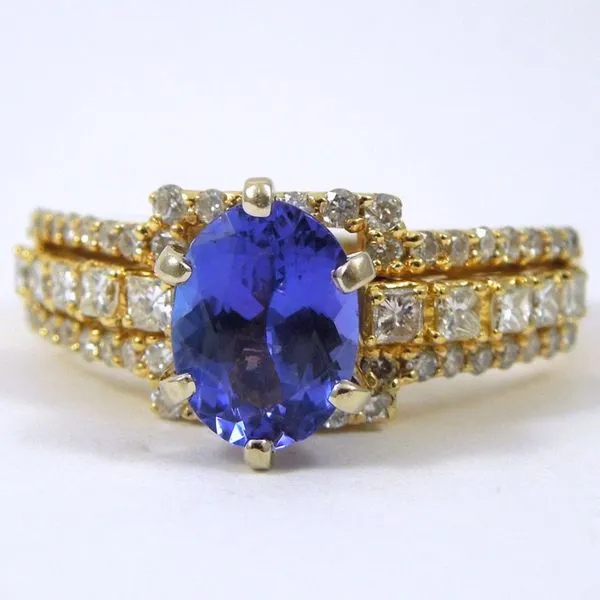 Tanzanite & Diamond Ring Joint Venture Jewelry Cary, NC