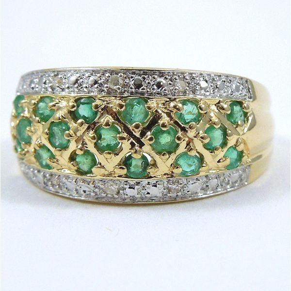 Emerald & Diamond Ring Joint Venture Jewelry Cary, NC