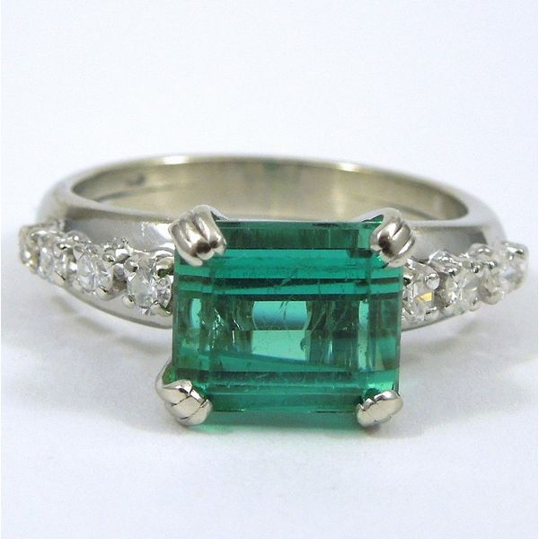 Tourmaline & Diamond Ring Joint Venture Jewelry Cary, NC