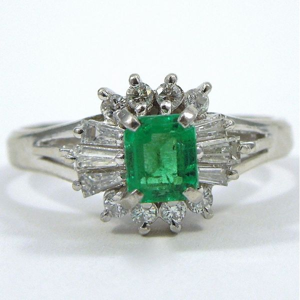 Emerald & Diamond Ring Joint Venture Jewelry Cary, NC