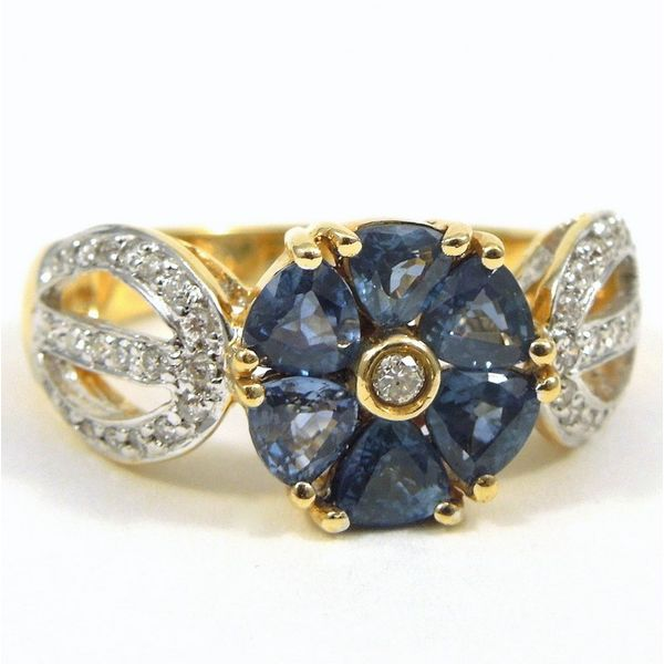 Sapphire & Diamond Ring Joint Venture Jewelry Cary, NC
