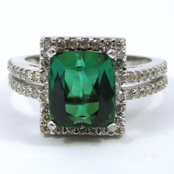Green Tourmaline Ring Joint Venture Jewelry Cary, NC