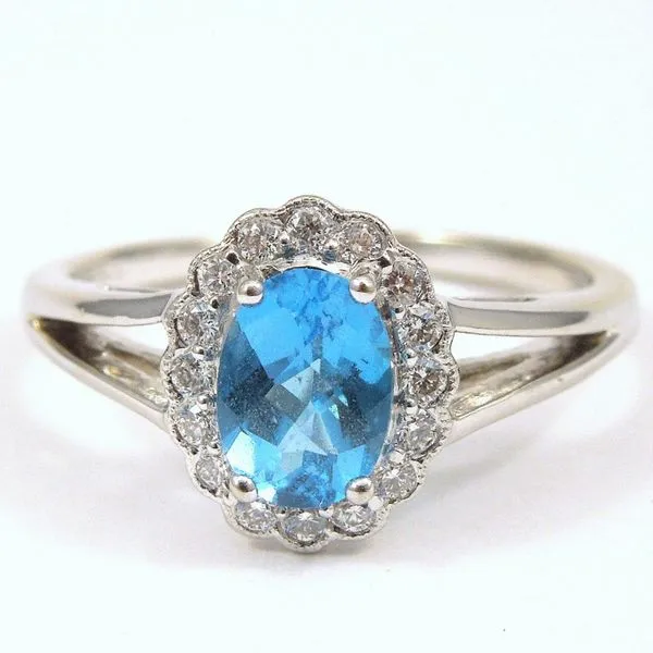 Blue Topaz Ring Joint Venture Jewelry Cary, NC