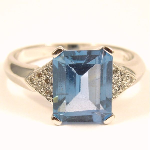 London Blue Topaz Ring Joint Venture Jewelry Cary, NC