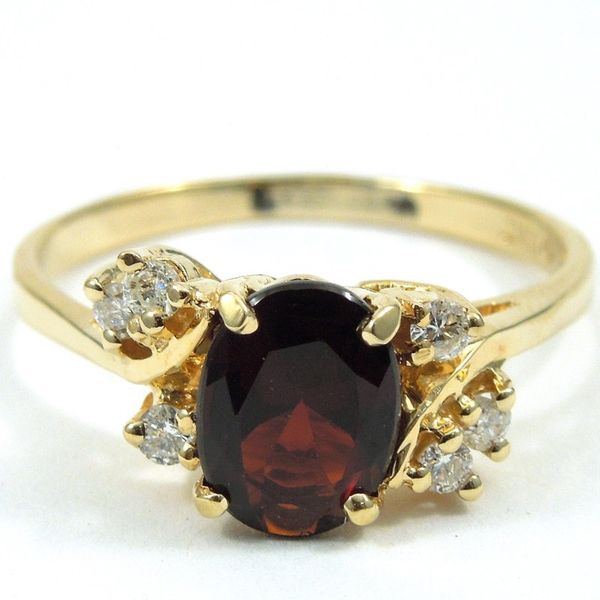 Garnet Ring Joint Venture Jewelry Cary, NC