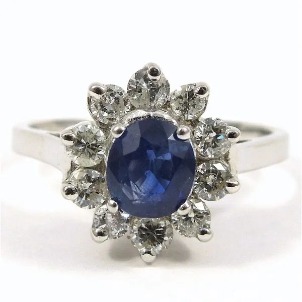 Sapphire & Diamond Ring Joint Venture Jewelry Cary, NC