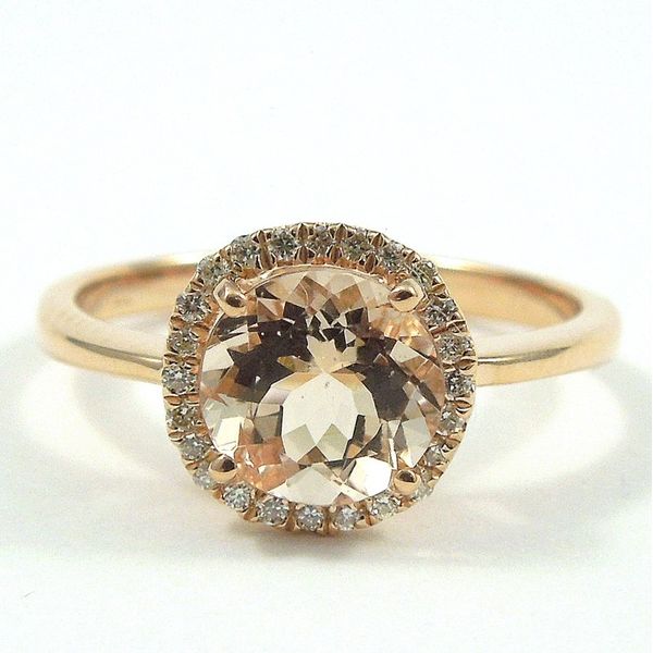 Morganite & Diamond Ring Joint Venture Jewelry Cary, NC
