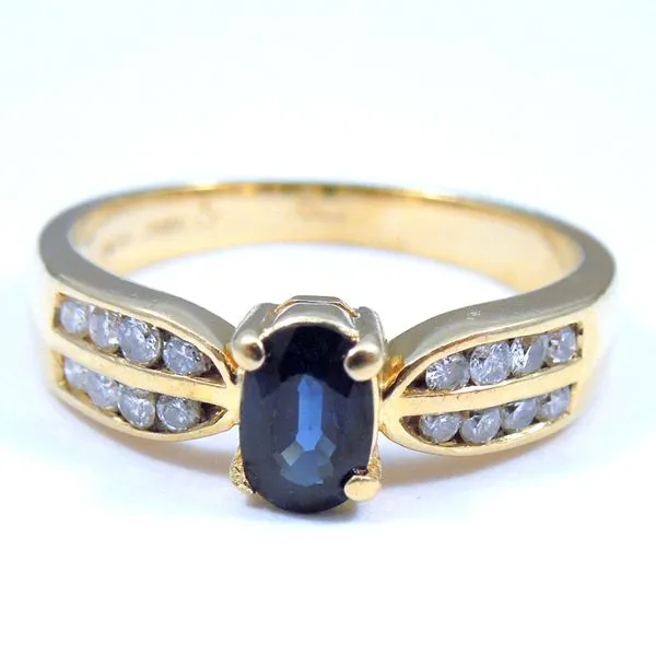 Sapphire & Diamond Ring Joint Venture Jewelry Cary, NC